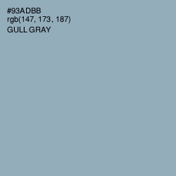 #93ADBB - Gull Gray Color Image